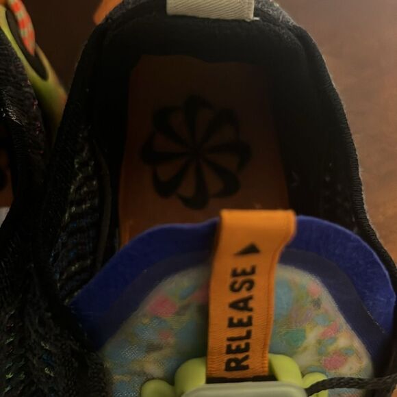 🔥Women NIKE Air Vapormax 2020 FK Flyknit Sz 7 Grey Yellow CJ6741-002 - PERFECT - Picture 7 of 13